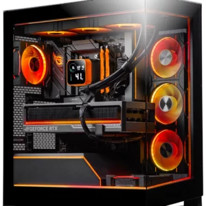 A02 Wukong Gaming PC – i5-12490F/12600KF, RTX 4060Ti/4070Ti, Black Sea View Case
