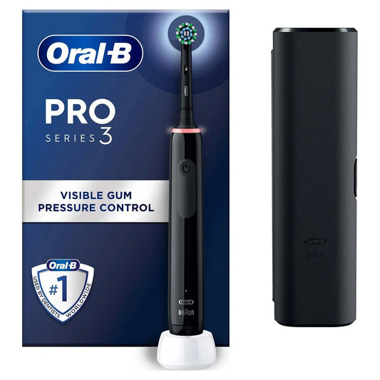 Oral B Pro 3500 Cross Action Black Electric Toothbrush Freedomize MOISTURIZEE INC.